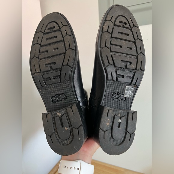 Black Coach Leather Boots - Picture 3 of 8